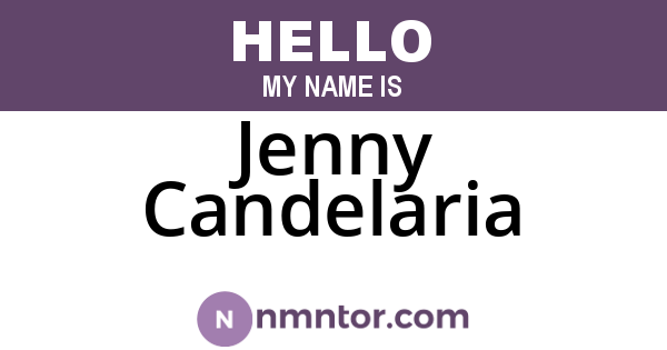 Jenny Candelaria