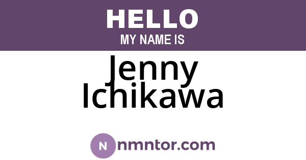 Jenny Ichikawa