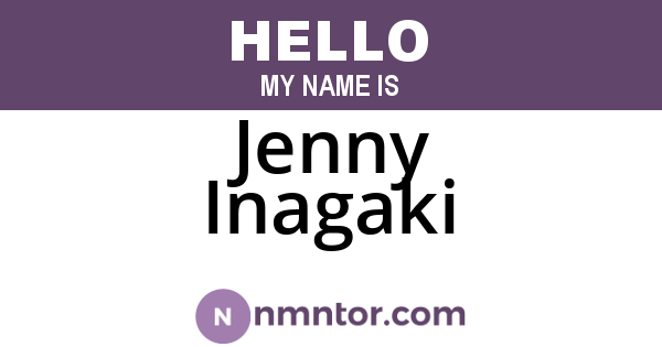 Jenny Inagaki