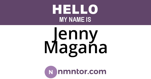 Jenny Magana