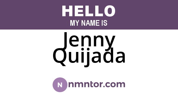 Jenny Quijada