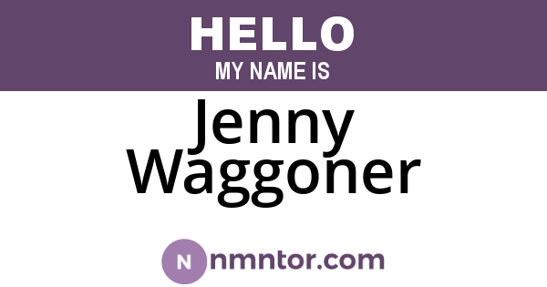 Jenny Waggoner
