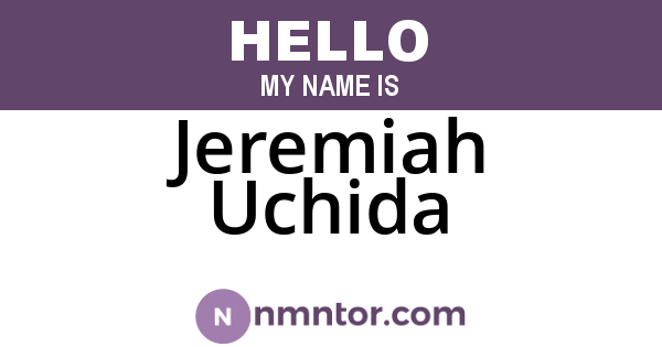 Jeremiah Uchida