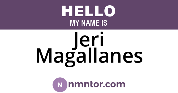 Jeri Magallanes