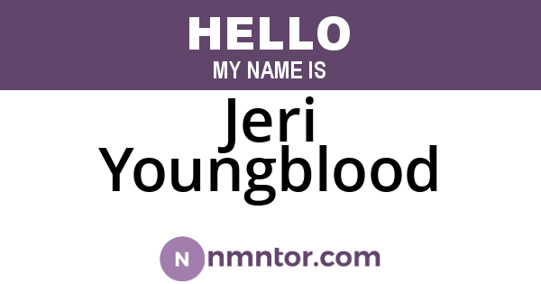 Jeri Youngblood