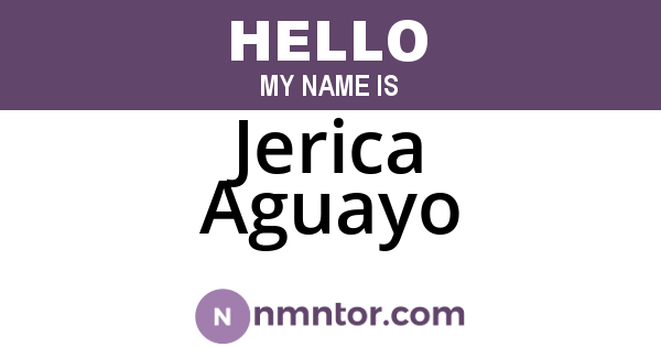 Jerica Aguayo