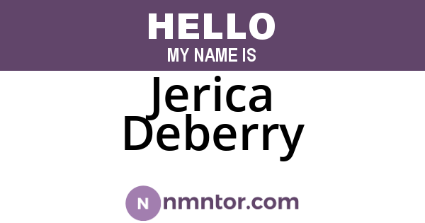 Jerica Deberry