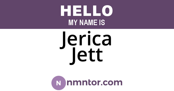 Jerica Jett