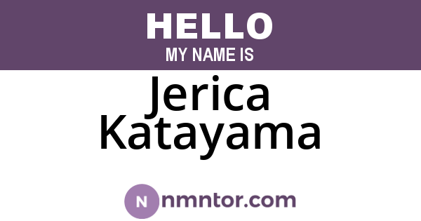 Jerica Katayama