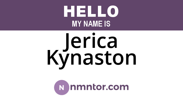 Jerica Kynaston