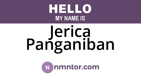 Jerica Panganiban