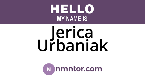 Jerica Urbaniak