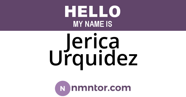 Jerica Urquidez