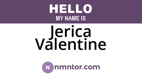 Jerica Valentine