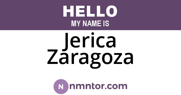 Jerica Zaragoza