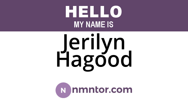Jerilyn Hagood