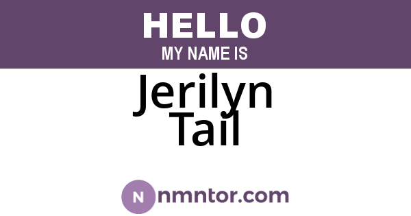 Jerilyn Tail
