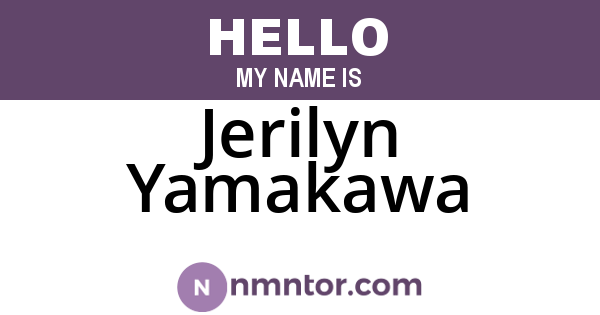 Jerilyn Yamakawa