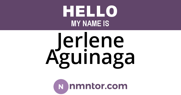 Jerlene Aguinaga