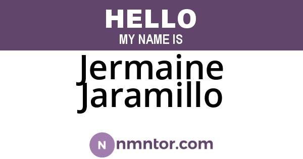 Jermaine Jaramillo