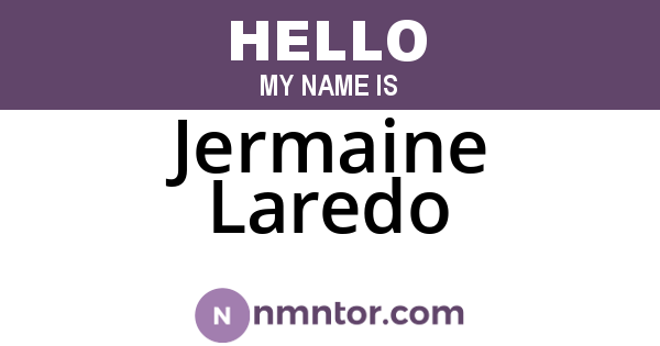 Jermaine Laredo