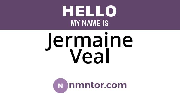 Jermaine Veal