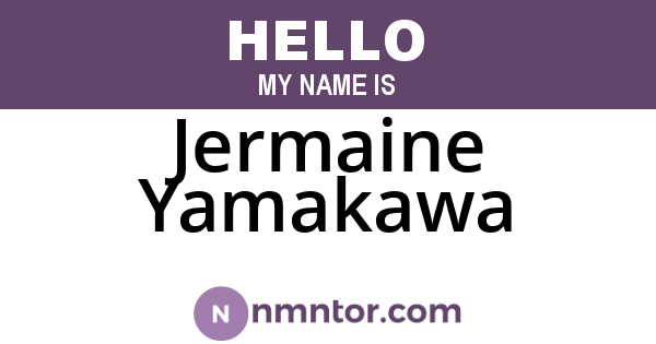 Jermaine Yamakawa