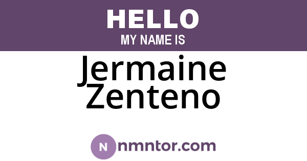 Jermaine Zenteno
