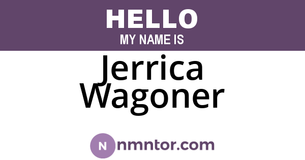 Jerrica Wagoner