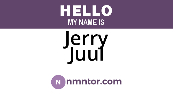 Jerry Juul