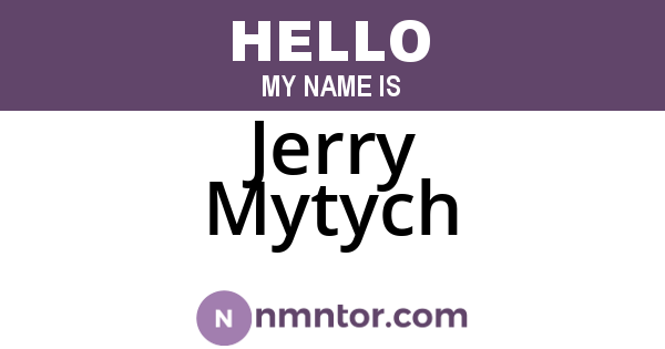 Jerry Mytych