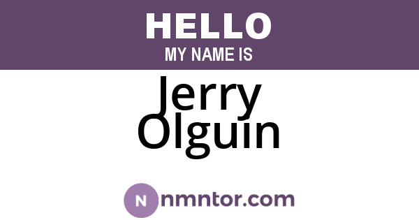 Jerry Olguin