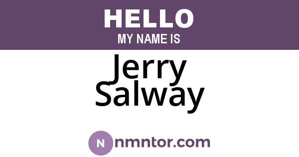Jerry Salway