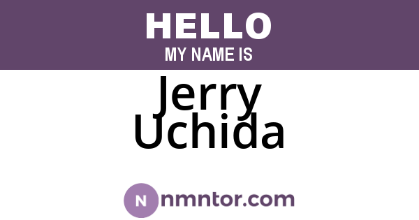 Jerry Uchida