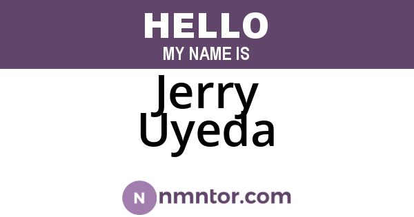 Jerry Uyeda
