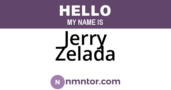 Jerry Zelada