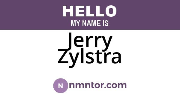 Jerry Zylstra