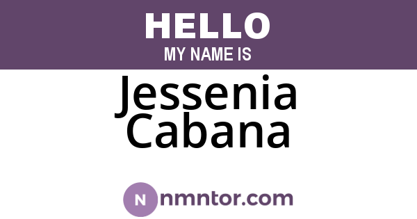Jessenia Cabana