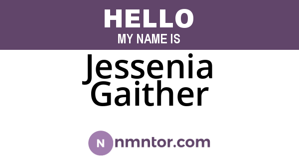 Jessenia Gaither