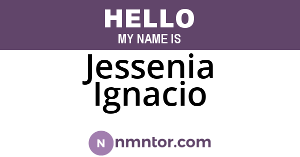 Jessenia Ignacio