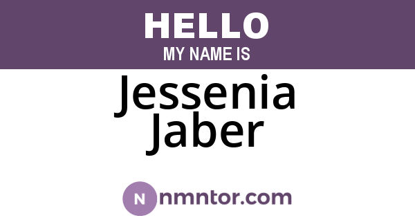 Jessenia Jaber