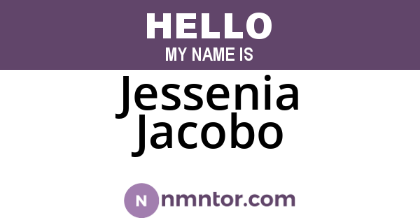 Jessenia Jacobo
