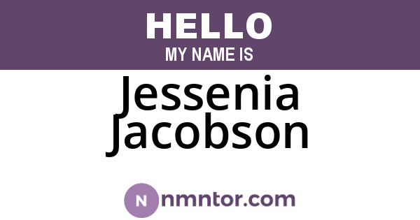 Jessenia Jacobson