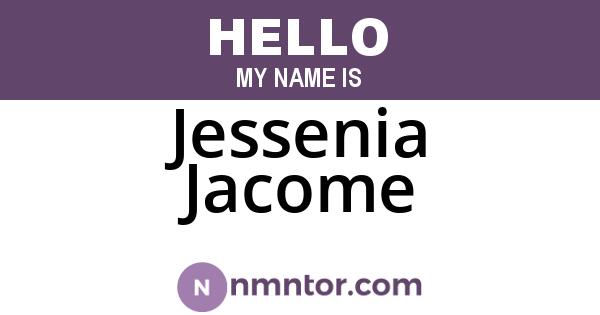 Jessenia Jacome