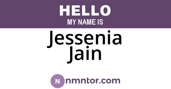 Jessenia Jain