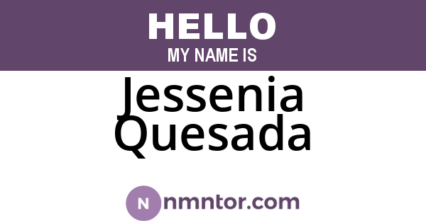 Jessenia Quesada