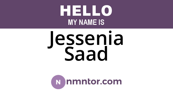 Jessenia Saad
