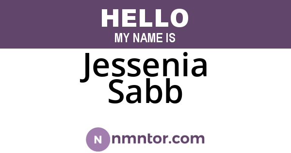 Jessenia Sabb