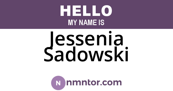 Jessenia Sadowski