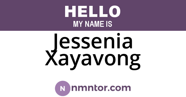 Jessenia Xayavong
